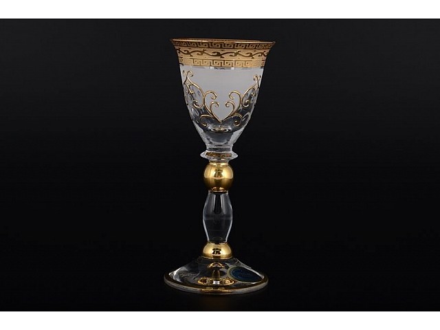 Набор рюмок для водки 60 мл Лепка версачи B-P Bohemia Crystal
