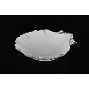 Блюдо ракушка 21 см Золотая полоса Корона Queens Crown