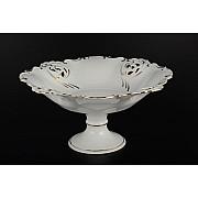 Ваза для фруктов 33 см Золотая полоса Корона Queens Crown