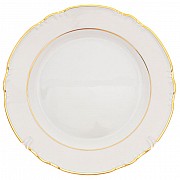 Тарелка Thun Констанция отводка золото 24 см