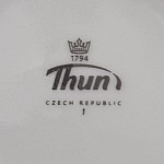 Тарелка Thun Констанция отводка золото 24 см