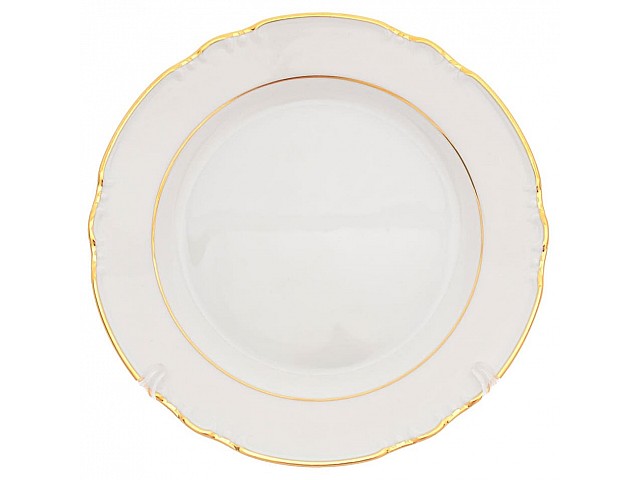Тарелка Thun Констанция отводка золото 24 см