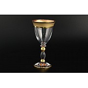 Набор бокалов для вина 220 мл Грация Матовый Bohemia Crystal 6 шт
