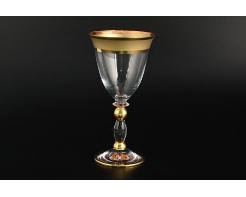 Набор бокалов для вина 220 мл Грация Матовый Bohemia Crystal 6 шт