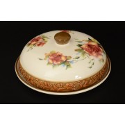 Блюдо для блинов с крышкой Royal Розы