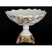 Фруктовница синяя 30 см Александр Royal 25593