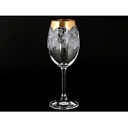 Набор бокалов для вина 250 мл E-V Bohemia Crystal 6 шт
