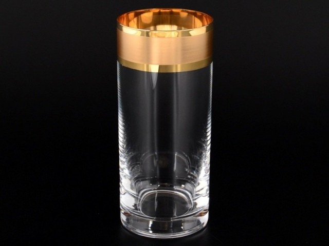 Набор стаканов для воды 300 мл Матовый А-М Bohemia Crystal 6 шт