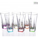 Набор разноцветных стаканов Fusion trends RCR 380 мл