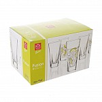 Набор стаканов для воды 380 мл Fusion trends RCR