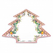 Блюдо елочка Repast Christmas world Green 26*21 см