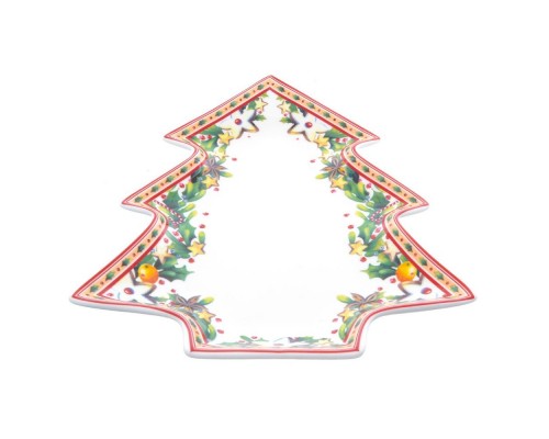 Блюдо елочка Repast Christmas world Green 26*21 см Блюдо елочка Repast Christmas world Green 26*21 см