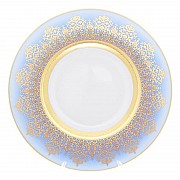 Набор тарелок Falkenporzellan Constanza Marakesh Blue Gold 29 см