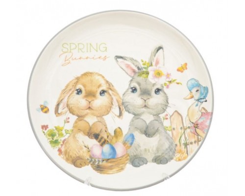 Тарелка Spring Bunnies Royal Classics 26 см