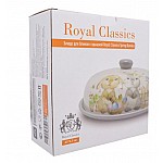 Блюдо для блинов с крышкой Spring Bunnies Royal Classics 23 см