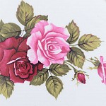 Блюдо овальное Queen's Crown Aristokrat Роза 36 см