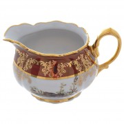 Молочник Queen's Crown Aristokrat Охота красная 400 мл