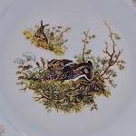 Тарелка глубокая Repast Охота зеленная Мария-тереза R-C 23 см