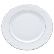 Набор тарелок 21 см Repast Rococo Платиновая полоса