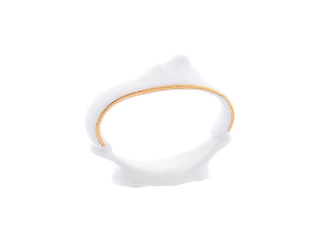 Кольцо для салфеток 6,5 см Бернадотт Белый узор