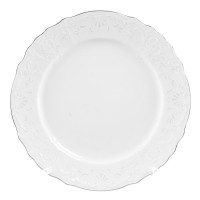 Набор тарелок 21 см Бернадотт Платиновый узор 6 шт