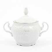 Сахарница 300 мл Бернадотт Платиновый узор