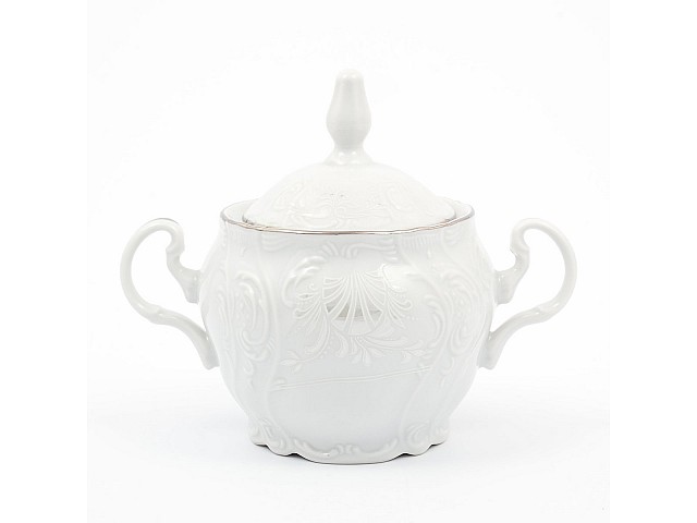 Сахарница 300 мл Бернадотт Платиновый узор