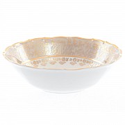 Набор салатников 16 см Фредерика Лист Бежевый Carlsbad 6 шт