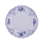 Набор тарелок Бернадотт Синие розы на 6 персон 18 шт
