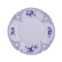 Набор тарелок 19 см Бернадотт Синие розы 6 шт