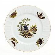 Блюдо круглое 30 см Бернадотт Охота