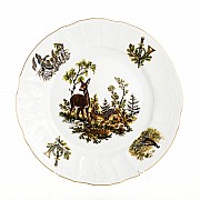Набор тарелок 25 см Бернадотт Охота 6 шт