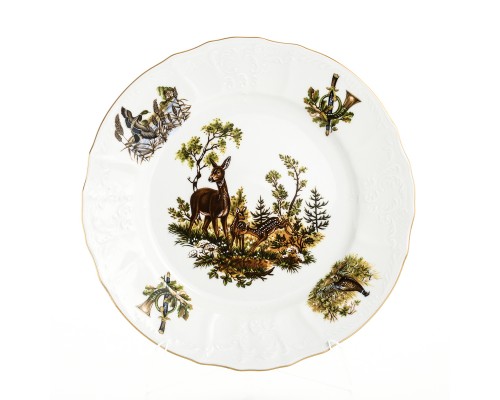 Набор тарелок 25 см Бернадотт Охота 6 шт