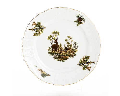 Набор тарелок 21 см Бернадотт Охота 6 шт