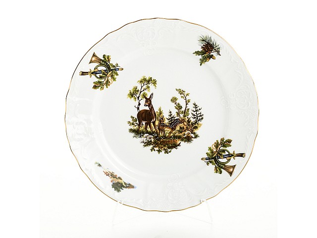 Набор тарелок 21 см Бернадотт Охота 6 шт
