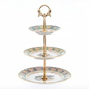 Этажерка (Горка) 3 яруса Фредерика Охота Зеленая Carlsbad