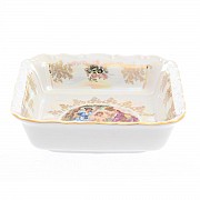 Салатник квадратный 16 см Фредерика Мадонна Перламутр Carlsbad