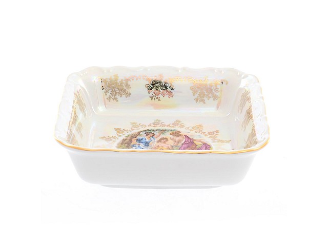 Салатник квадратный 16 см Фредерика Мадонна Перламутр Carlsbad