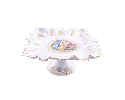 Блюдо Мадонна перламутр Корона Queens Crown 36 см