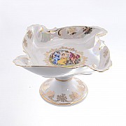 Салатник Мадонна перламутр Корона Queens Crown 27 см