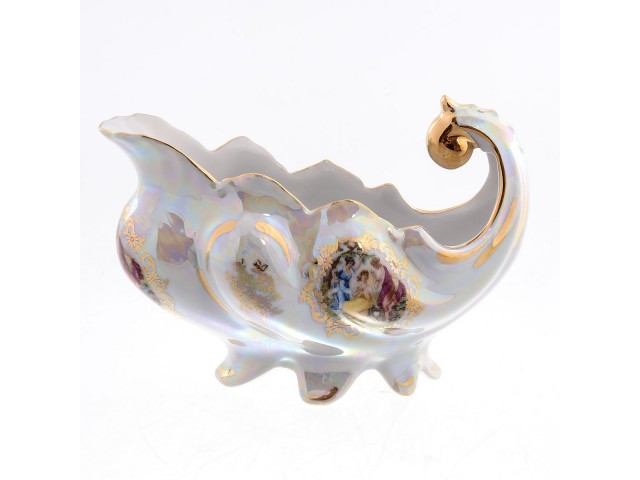 Соусник на ножках Мадонна перламутр Корона Queens Crown 400 мл