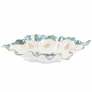 Салатник 28 см Охота зеленая Корона Queens Crown