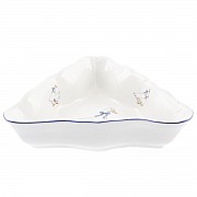 Салатник треугольный 22 см Гуси Корона Queens Crown