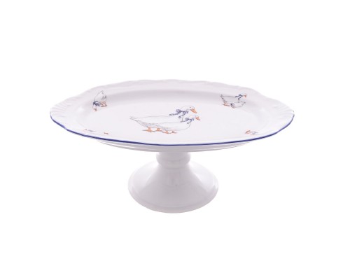 Блюдо овальное Гуси Корона Queens Crown 25 см