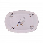 Блюдо прямоугольное 21 см Гуси Корона Queens Crown