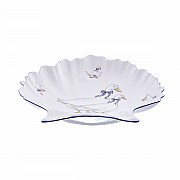 Салатник ракушка 24 см Гуси Корона Queens Crown