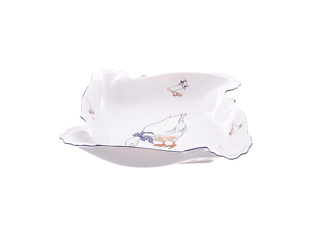 Салатник 27 см Гуси Корона Queens Crown