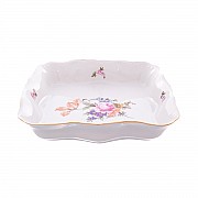 Салатник квадратный 23 см Полевой цветок Корона Queens Crown