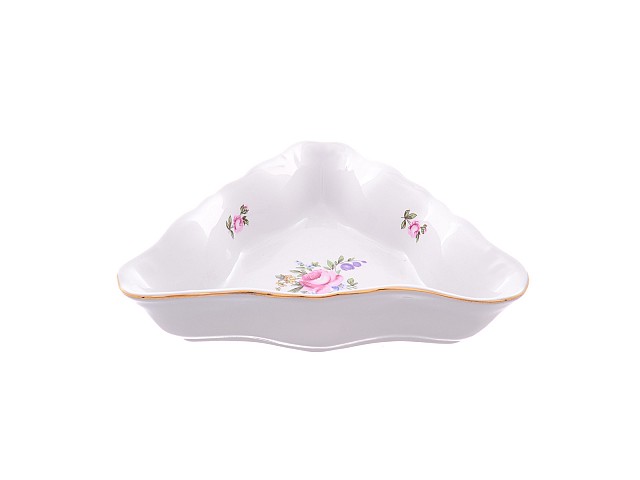 Салатник треугольный Полевой цветок Корона Queens Crown 19 см