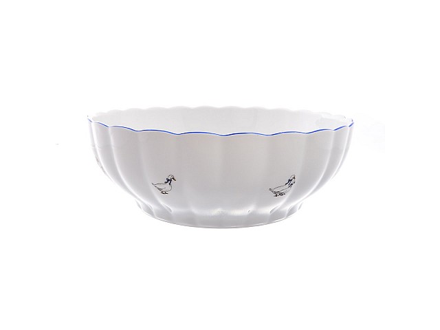 Салатник 31 см Гуси Thun жаропрочный фарфор